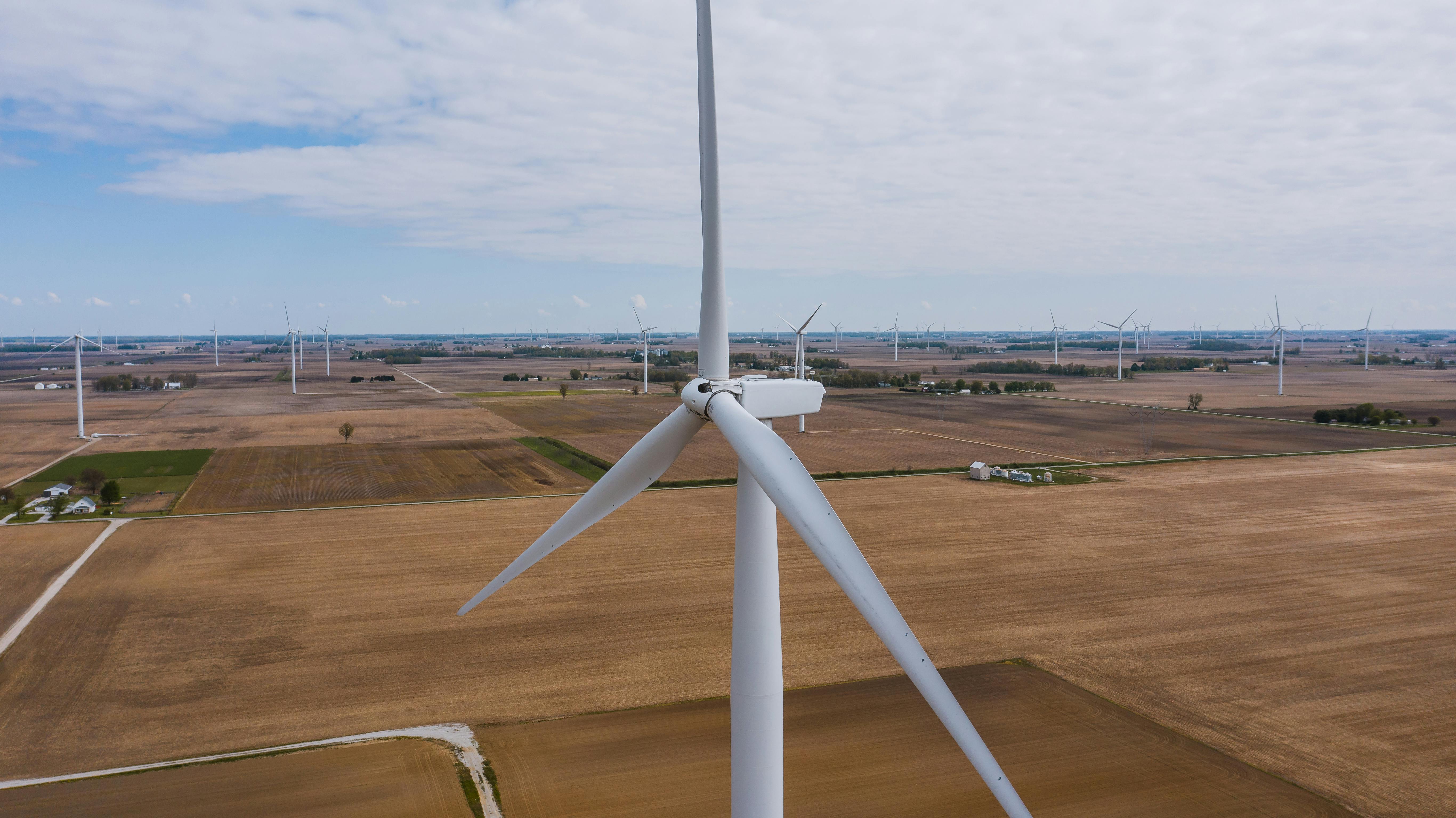 Wind farm inspection service